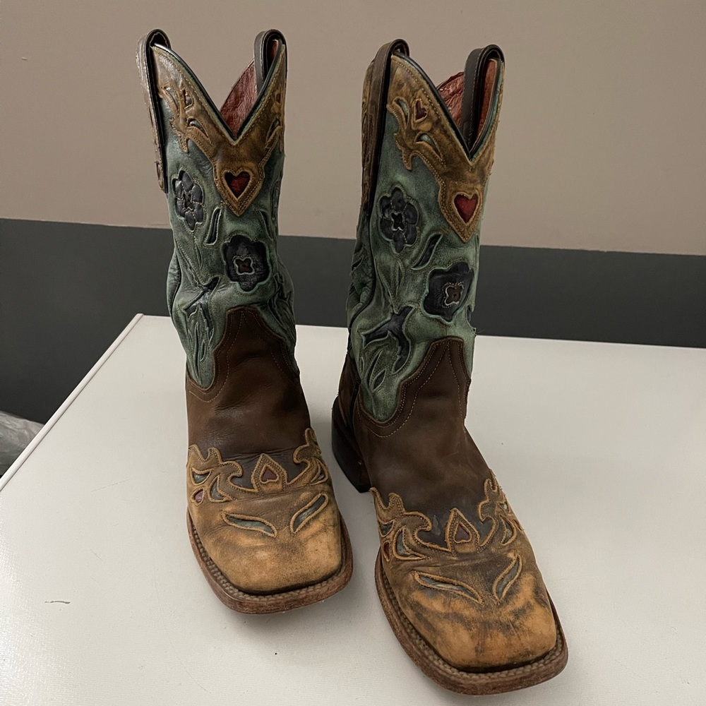 Dan Post Womens Vintage Bluebird Boots